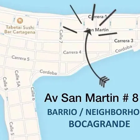 Delfines / Bocagrande Apartamento Cartagena